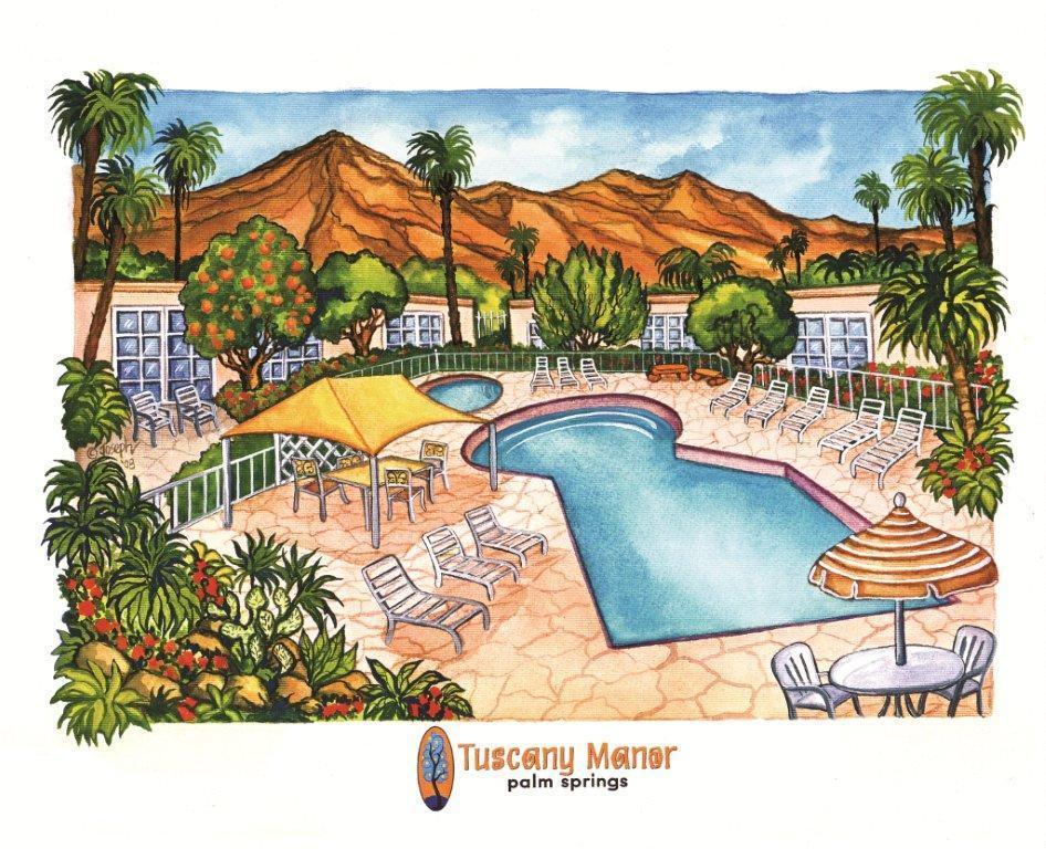 Tuscany Manor Palm Springs Eksteriør bilde